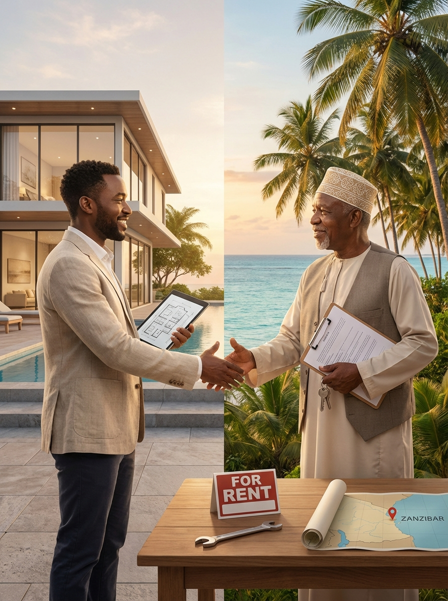 Partnership Manager: Your Expertise Meets Their Asset - For Rent sign in Zanzibar