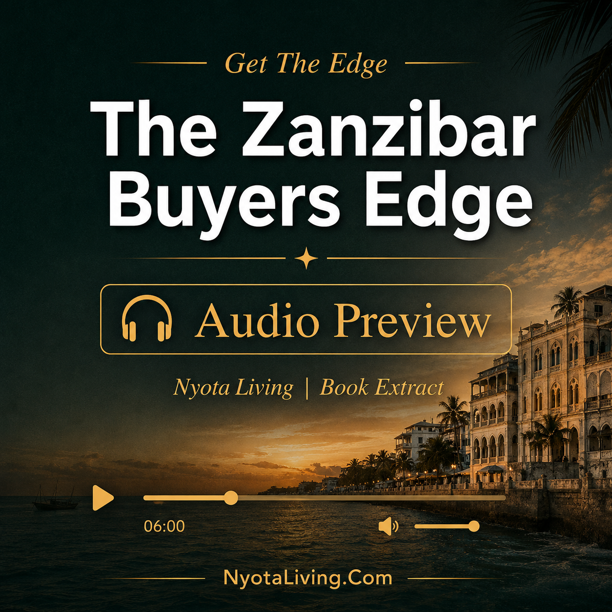 the Zanzibar buyers edge Audiobook Cover