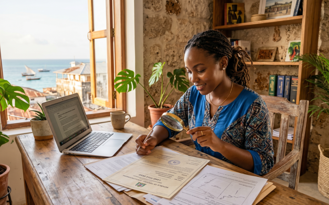 Due Diligence Check Before You Buy in Zanzibar